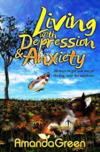 'Living with Depression and Anxiety' Self-Help book cover